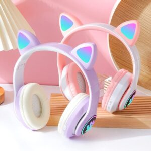 CAT EAR Kids STN 28 Purple Wireless On ear djecije slusalice ljubicaste 5 1