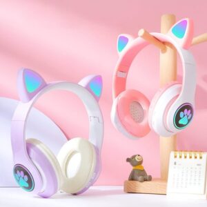 CAT EAR Kids STN 28 Purple Wireless On ear djecije slusalice ljubicaste 6 1