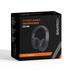 Gigatech ZS190 naglavne susalice crne 1