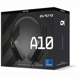 Logitech Astro A10 Black zicne Gaming slusalice sa mikrofonom crne 1