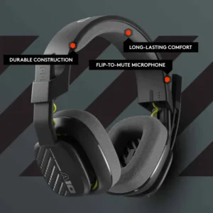 Logitech Astro A10 Black zicne Gaming slusalice sa mikrofonom crne 5