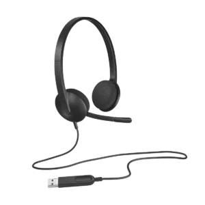Logitech H340 Stereo USB slusalice sa mikrofonom za ponistavanje buke crne 9