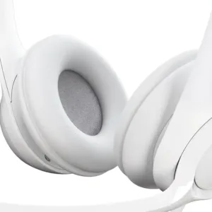Logitech H390 slusalice bijele s mikrofonom USB White Noise canceling Rotating microphone 1
