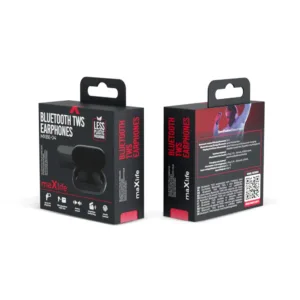 Maxlife TWS MXBE 04 Black bezicne True wireless Bluetooth slusalice s mikrofonom crne 14