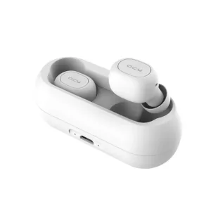 QCY T1C TWS bezicne True wireless Bluetooth slusalice s mikrofonom bijele 1