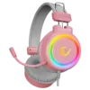 Rampage SN R10 ALQUIST RGB Pink 3.5mm Gaming slusalice s mikrofonom roze