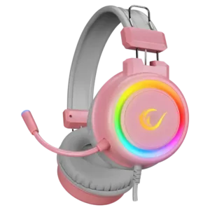 Rampage SN-R10 ALQUIST RGB Pink Gaming slušalice s mikrofonom roze