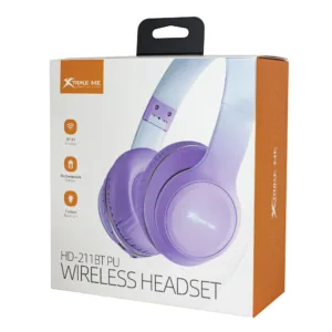 X-trike Me HD-211BT Violet slušalice ljubičaste Bluetooth gaming