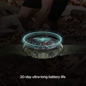 Amazfit T REX pametni sat Army Green vojna zelena boja smart satovi 7 min