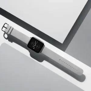 Amazfit Zepp E Square pametni sat Pebbly Grey srebrni