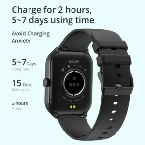 Colmi P60 Black pametni sat crni 6