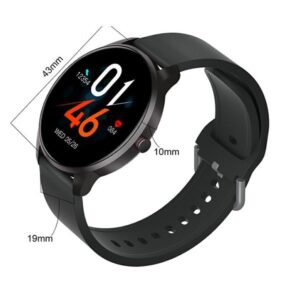 Cubot C9 Black pametni sat crni smart satovi 1 muski dimenzije sata