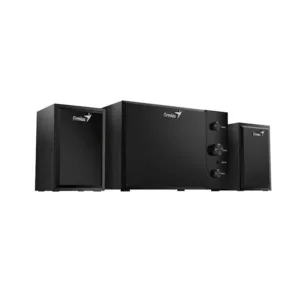 Genius SW 2.1 350 drveni zvucnici crni s subwooferom 1