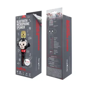 MaXlife MX 100 BT KIDS Bluetooth djecji mikrofon sa zvucnikom crni 2