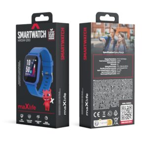 Maxlife MXSW 200 Blue djeciji pametni sat plavi smart satovi za djecake 3 min