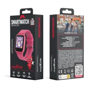 Maxlife MXSW 200 Pink djeciji pametni sat rozi smart satovi za djevojcice 4 min