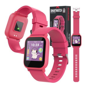 Maxlife MXSW 200 Pink djeciji pametni sat rozi smart satovi za djevojcice 6 min