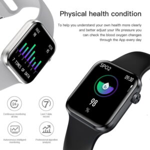 Microwear A02 Silver pametni sat srebrni smart satovi 3 min