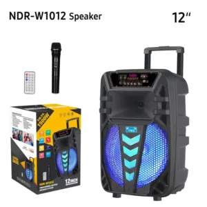 NDR W1012 karaoke zvucnik s Wireless mikrofonom 05
