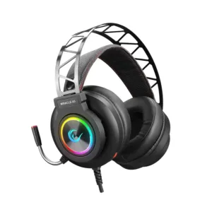 Rampage Miracle X5 Black Gaming slusalice sa mikrofonom RGB Led 7.1 Surround Sound System 1