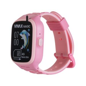 Vivax smart Kids djeciji pametni sat 4G Magic pink rozi smart satovi za djevojcice 5 min