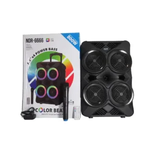 W NDR 6666 Bluetooth bezicni karaoke zvucnik sa mikrofonom 6