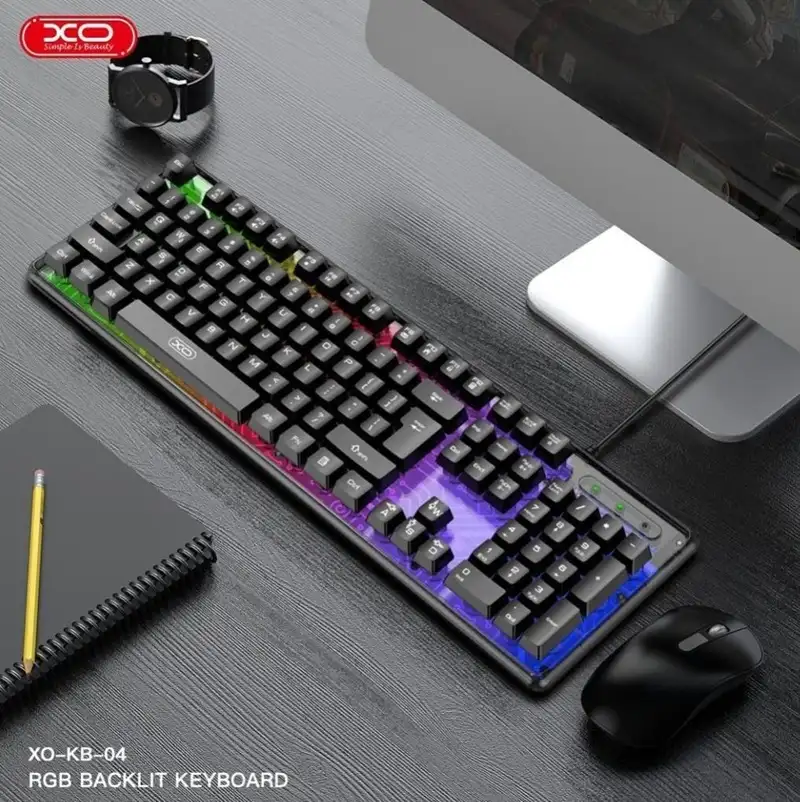 XO KB-04 Gaming Tastatura žična rgb 7 XO KB-04 Gaming Tastatura žična rgb