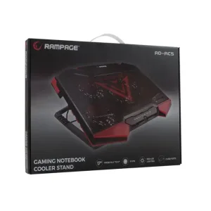 Addison Rampage AD-RC5 gaming postolje i hladnjak za laptop 15-17"
