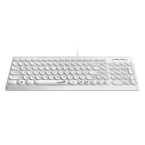 Genius SlimStar Q200 tastatura bijela, low-profile tipke BH HR SER layout, USB