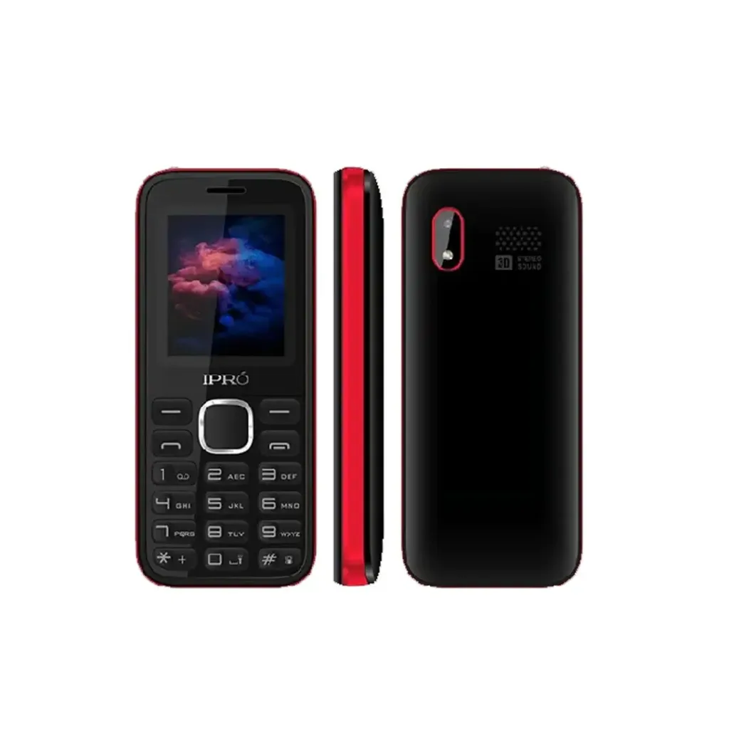 IPRO A8 Mini Black Red mobilni telefon sa tipkama