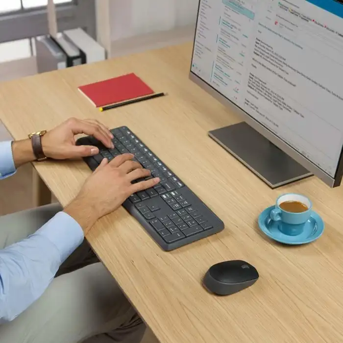 Logitech MK235 bežični set miš i tastatura 08 Logitech MK235 bežični set miš i tastatura