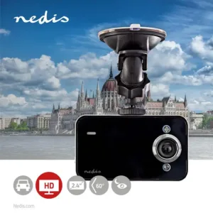 Nedis HD 720p auto kamera sa mikrofonom, 2.4 inčni zaslon, 3.0 MPixel