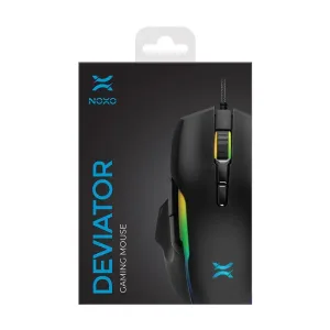 NOXO Deviator Gaming miš RGB 6400 DPI Ergonomičan žični