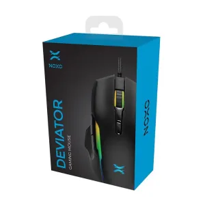 NOXO Deviator Gaming miš RGB 6400 DPI Ergonomičan žični
