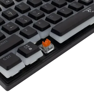 White Shark GK-2202 Ashiko Gaming mehanička tastatura crna crveni prekidači