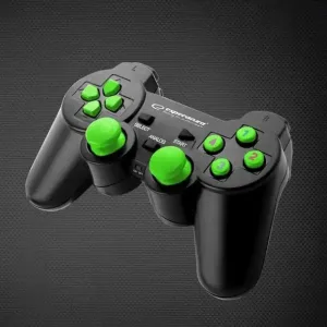 Esperanza EGG108G bežični Gamepad Gladiator Black Green za PS3 i PC zeleno crni dzojstik 1