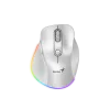 Genius Ergo 9000S Pro Pearl White bežični miš