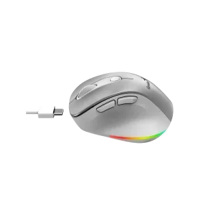 Genius Ergo 9000S Pro Silver bežični miš sivi