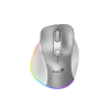 Genius Ergo 9000S Pro Silver bežični miš sivi