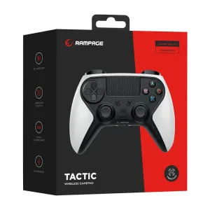 Snopy Rampage Tactic Bluetooth PS4 Gamepad White Dual Vibration