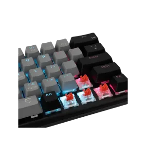 White Shark GK-002712 Wakizashi tastatura RGB crveni switch mehanička HR sivo-crna