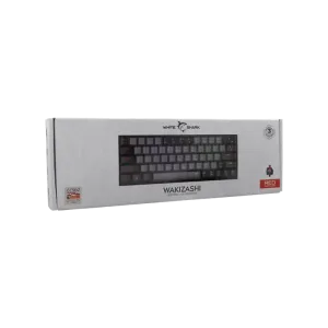 White Shark GK-002712 Wakizashi tastatura RGB crveni switch mehanička HR sivo-crna