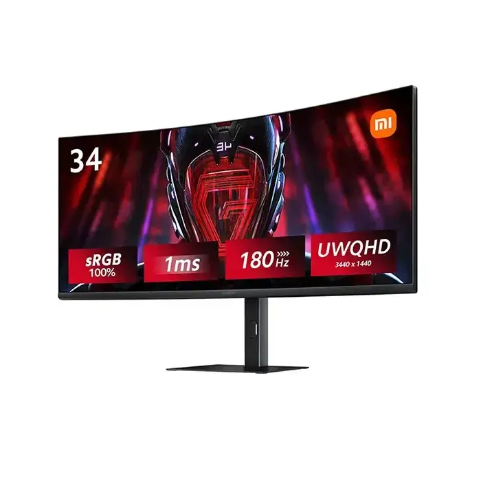 Xiaomi G34WQi zakrivljeni Gaming monitor 01 Xiaomi G34WQi zakrivljeni Gaming monitor Curved