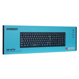Everest KB-871U žična tastatura crna