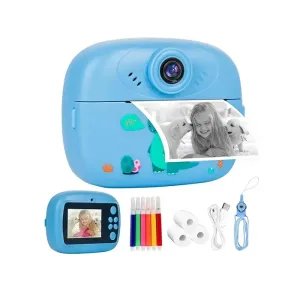 K8000 32GB microSD Blue dječija kamera sa printerom plava