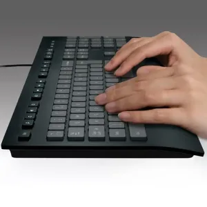 Logitech K280e žičana tastatura crna