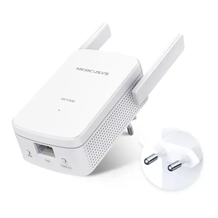 Mercusys MP510 KIT AV1000 Gigabit Powerline N300 Wi-Fi KIT 01 Mercusys MP510 KIT AV1000 Gigabit Powerline N300 Wi-Fi KIT pojačivač signala