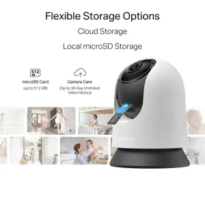 Mercusys MC210 PanTilt Home sigurnosna Wi-Fi kamera