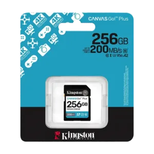 Kingston Canvas Go! Plus 256 GB SD memorijska kartica