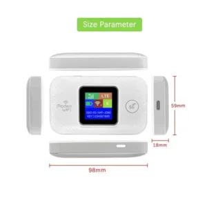 XO TX02 4G LTE Mobilni Wi-Fi ruter